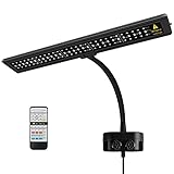 IREENUO LED Aquarium Beleuchtung, Aquarium Klemmleuchte mit Fernbedienung, Aquariumlampe...