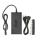 universal ladegerät Laptop Hancaner 96W Universal Laptop Power Charger Adapter 8Pcs 12V...