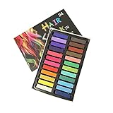 Haarkreide, 24 Farben, Haarkreide-Set, Ungiftig, Haar Colorationen, Auswaschbare...