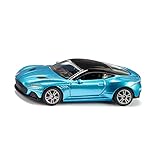 siku 1582, Aston Martin DBS Superleggera, Spielzeug-Auto, Metall/Kunststoff, Blau, Türen...