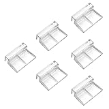 Heting-YQ Glasabdeckungs-Clips für Aquarien, 6mm Acryl Aquarium Glasabdeckung Halter,...