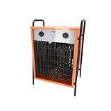 BTEC Heizlüfter 22000 Watt - Elektroheizer - 3 Heizstufen - Frostwächter - Perfekt für...