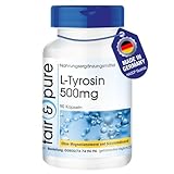 Fair & Pure® - L-Tyrosin 500mg - 90 Kapseln - hochdosiert mit 1500mg L-Tyrosin pro...