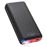 JIGA Power Bank 27000mAh Externer Akku Tragbares Ladegerät USB C Powerbank mit...