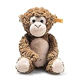 Steiff 60427 Soft Cuddly Friends Bodo Affe-30 cm-Kuscheltier für Kinder –...