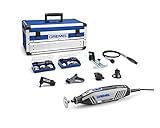 Dremel 4250 Rotationswerkzeug 175 W, Multifunktionswerkzeug-Set mit 6...