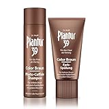 Plantur 39 Color Braun Phyto-Coffein-Shampoo - 1 x 250 ml - Farb-Spülung 1 x 150 ml –...