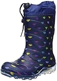 Beck Mädchen Blinking Hearts Schneestiefel, Blau, 31 EU