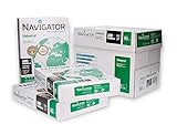 Navigator Universal Kopierpapier 80g/m² A4, weiß, Karton zu 2.500 Blatt (5x500...