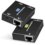 Ozvavzk HDMI Extender 200ft HDMI Ethernet RJ45 auf HDMI über Cat5e/Cat6 Kabel...