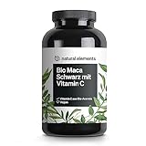 Bio Maca Schwarz – 180 Kapseln – 3000mg je Tagesdosis (entspricht 12.000mg...