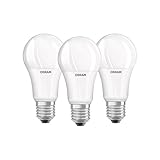 Osram LED Base Classic A Lampe, in Kolbenform mit E27-Sockel, nicht dimmbar,...