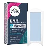 Veet Expert Kaltwachsstreifen Körper & Beine - Wachsstreifen zur Haarentfernung für alle...