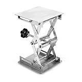 Stahl Home Lift Stand Lab 100X100mm Lab Lift Hebebühnen Ständer Rack Scissor Edelstahl...