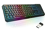 KLIM Chroma Wireless Gaming Tastatur Kabellos QWERTZ DEUTSCH - NEU 2024 -...