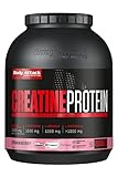 Body Attack Creatine Protein Pre & Post Workout Shake – Strawberry, 2kg - Made...