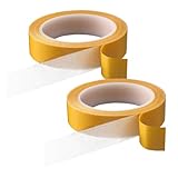 LNGJIN Doppelseitiges Klebeband,2 Rolls 3cm x 20m Mehrzweck-Klebeband,Doppelseitiges...