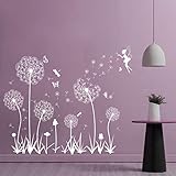 Pusteblume Fensterbilder Fensteraufkleber Selbstklebend Wandtattoo Wandsticker Löwenzahn...