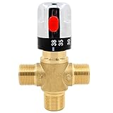 brauchwassermischer thermostat mischventil 3 wege thermomischer 3/4 für...