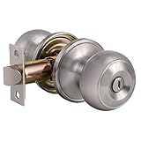 Keyless Door Knob Set of 6 Pack Classic Flat Ball Passage Door Knob Handle Hall and...