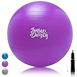 Jung & Durstig Original Gymnastikball inkl. Luftpumpe | Yoga Ball BPA-Frei |...