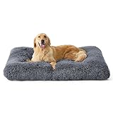 BEDSURE Flauschiges Hundebett Grosse Hunde - 104x74x8 cm Hundebett waschbar für große...