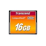 Transcend 16GB CompactFlash 133 Speicherkarte TS16GCF133