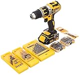 DeWalt XR Akku-Schlagbohrschrauber Set DCK795S2T – Schlagbohrmaschine mit...