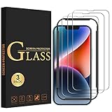 Amazon Brand - Eono Panzer Schutz Glas für iPhone 14, iPhone 13 und iPhone 13 Pro 6,1...