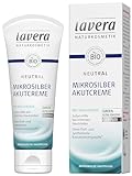 lavera Neutral Akutcreme mit Mikrosilber - Bio Nachtkerze - Sofortige Hilfe bei...