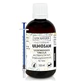 ULMOSAN Ulmenrinden Tinktur von Vita Natura, gebrauchsfertig aus Slippery Elm Bark, 100 ml...