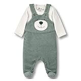 Sterntaler Unisex Baby Strampler-set Nicki Ben Strampelhose, Dunkelgrün (275),...