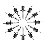 Pafusen 12 Stück Likörgießer aus Edelstahl mit konischem Ausgießer