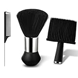 SUpoetry 3 Stück Nackenpinsel Set,Nackenpinsel Friseur, Friseur Pinsel, Barber Brush,...