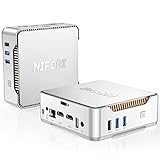 NiPoGi Mini PC Windows 11 Pro, 16 GB RAM 512 GB M.2 SSD Mini Computer, Intel...