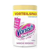 Vanish Oxi Action Powerweiss Pulver – 1 x 1,65 kg – Fleckenentferner und...