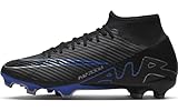 Nike Herren Superfly 9 Fussballschuh, Black/Chrome-Hyper Royal, 45.5 EU