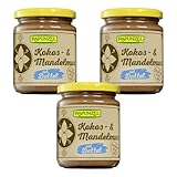 Rapunzel Kokos-& Mandelmus mit Dattel, 3er Pack (3 x 250 g)