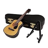 Musikinstrument Heimdekoration Mini Holz Zarte Gitarre Musikinstrument Ornamente...