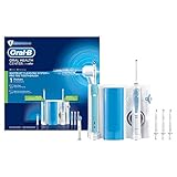 Oral-B Mundpflegecenter PRO 700 Elektrische Zahnbürste + Waterjet Munddusche,...