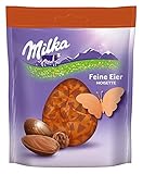 Milka Feine Eier Noisette – Schokoladeneier aus zarter Alpenmilch Schokolade, gefüllt...