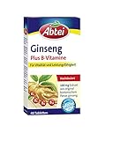 Abtei Ginseng Plus B-Vitamine - hochdosiert - Nahrungsergänzung für Vitalität...