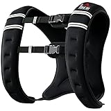 HOMCOM Gewichtsweste Weight Vest 5 kg verstellbar für Gewicht Tranning...