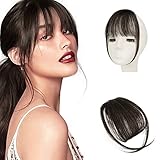 Sofeiyan Bangs Clip in 100% Remy Echthaar Fringe Bangs One Piece Human Hair Clip in Pony...