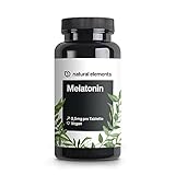 Melatonin – 365 Tabletten – 0,5mg Melatonin pro Tablette – hochdosiert – Ohne...