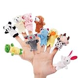 DealKits Fingerpuppen [20-TLG] Baby Mitgebsel Kindergeburtstag Finger Plüschtier Set...