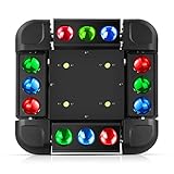 Moving Head 150W RGBW discolicht Partylicht DMX512 Bühnenlichter Party lichter...