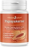 Papaya Kerne getrocknet - 50 g - Enthält das Enzym Papain - Getrocknete Papaya Samen in...