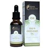 Oregano Öl - 20 ml = 820 Tropfen - 100% ätherisches Oreganoöl aus Frankreich - 80%...