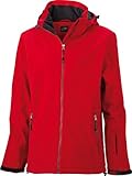 J&N - Damen Wintersport-Jacke (JN1053), Rot, Gr. L